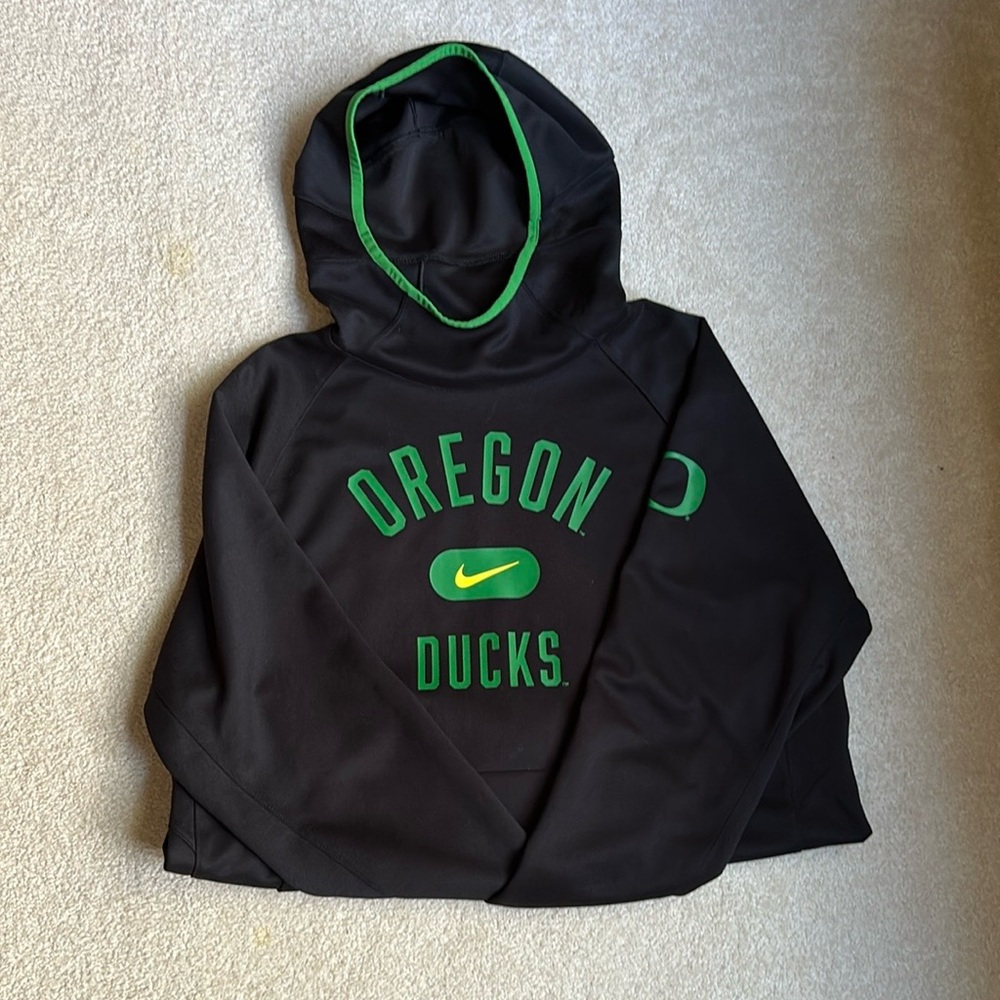 Oregon Ducks Nike Dri-Fit Black Sweatshirt